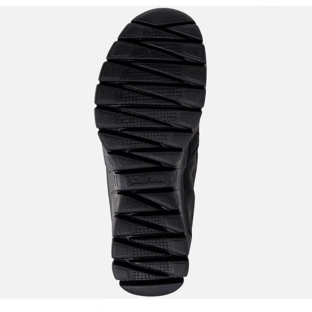 SKECHERS BLACK CASUAL WALKING SNEAKER
